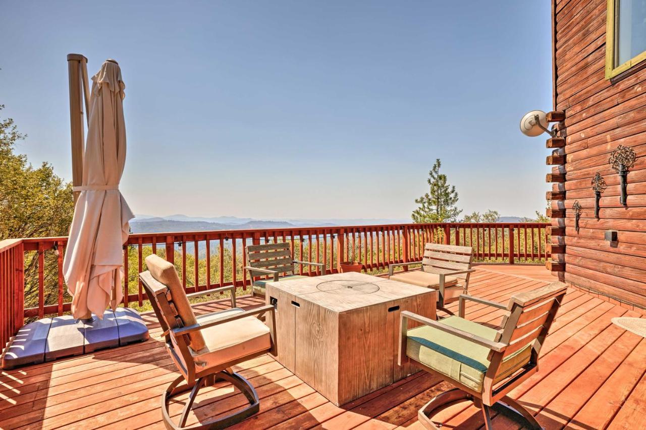 Stunning Log Cabin With Great Views, Firepit, Deck Near Twain Hart Sonora Ngoại thất bức ảnh